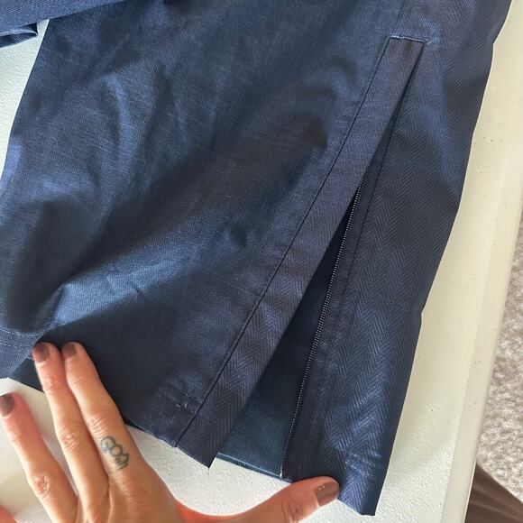 Under Armour Navy Annapolis Naval Academy Windbreaker Pants- L - Picture 9 of 11